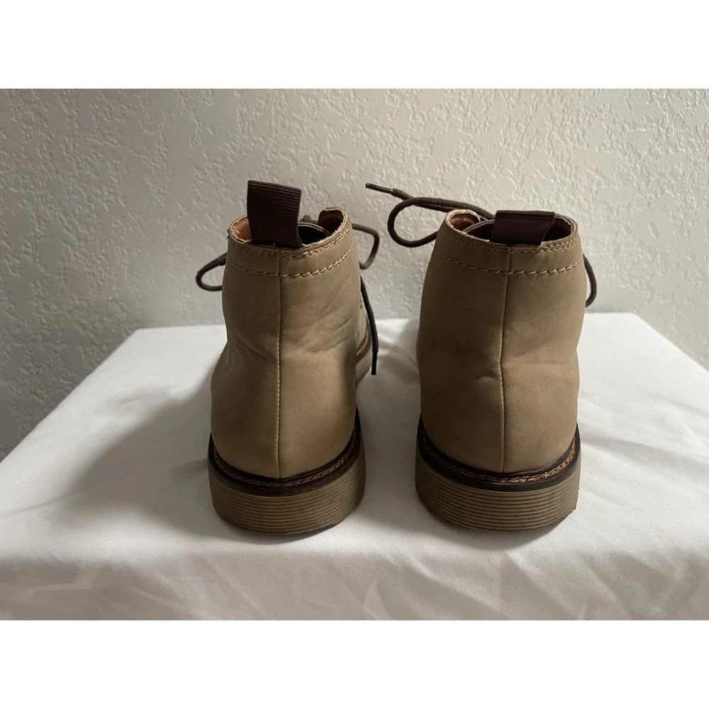 Madden Chukka Dress‎ Boots Men, Size 10.5 Light Tan Suede Lace-Up Ankle Boots